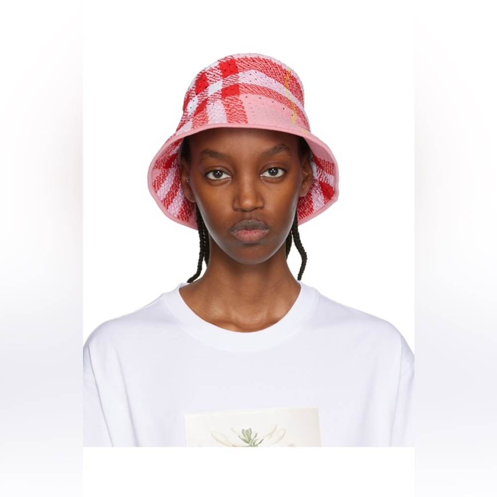 Burberry Check-Pattern Bucket Hat - Picture 2 of 9
